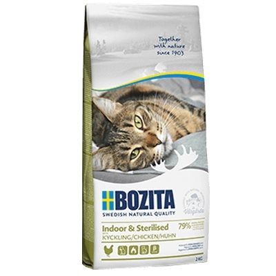 Bozita Indoor & Sterilised kyckling 400g