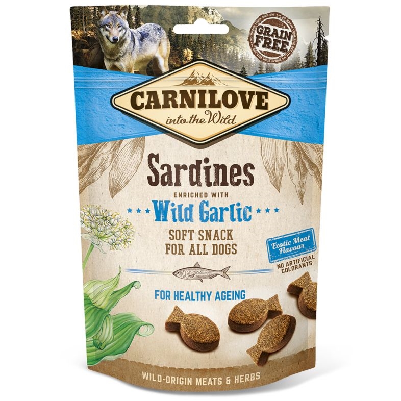 Carnilove Dog Semi moist Sardine & wild garlic