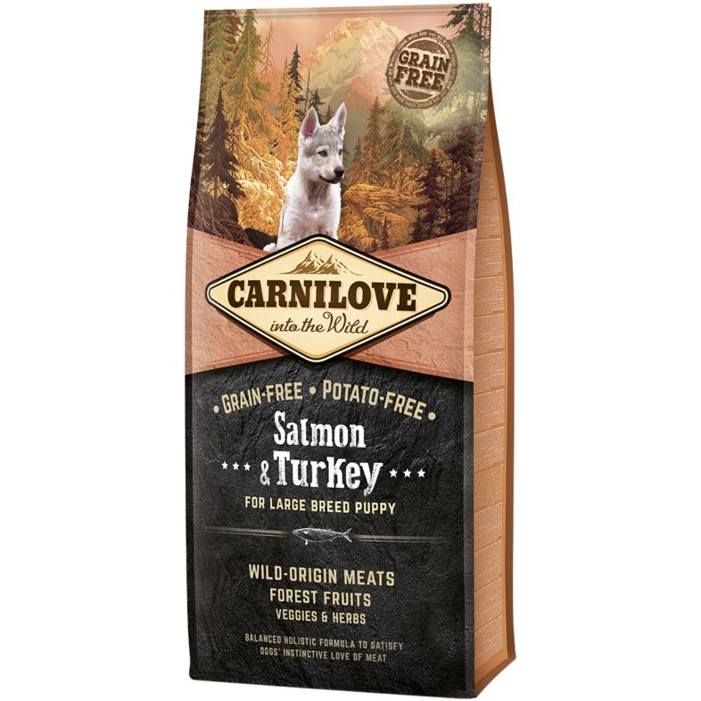 Carnilove Puppy Large Breed Salmon & turkey 12kg