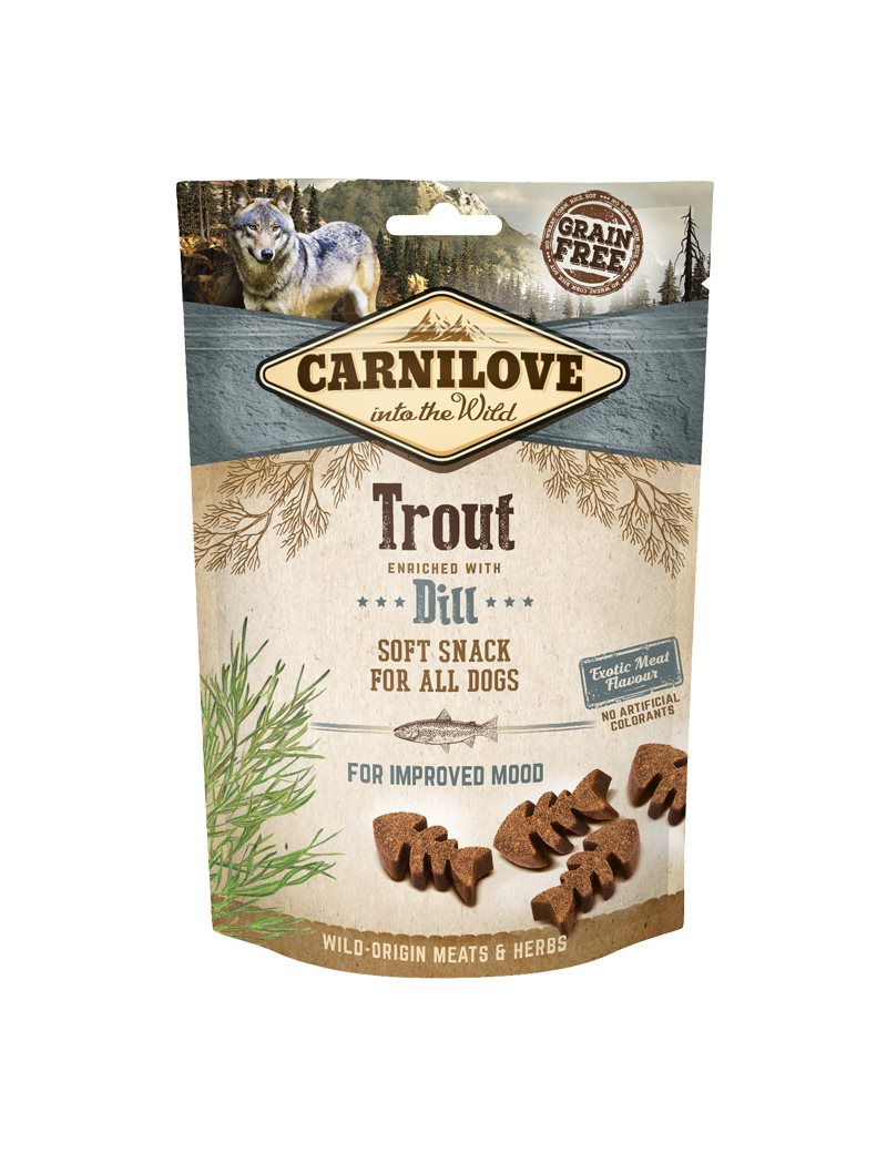 Carnilove Dog Semi moist Trout & Dill