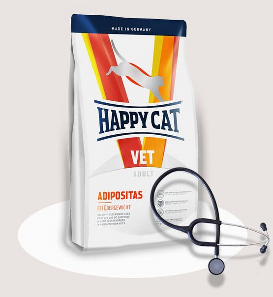 Happy Cat Vet Adipositas 1kg (Övervikt)