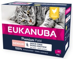 Eukanuba Senior Chicken Pate 12x85g