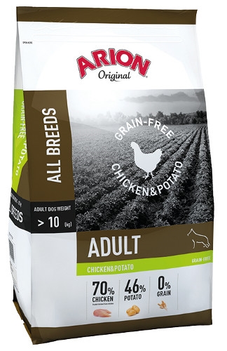Arion No grain chicken & potato 12kg