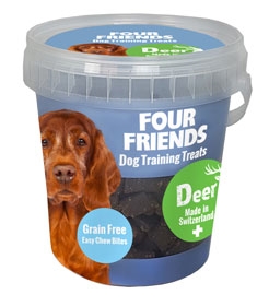 FourFriends Training Treats hjort 400g (ursprung Schweiz)