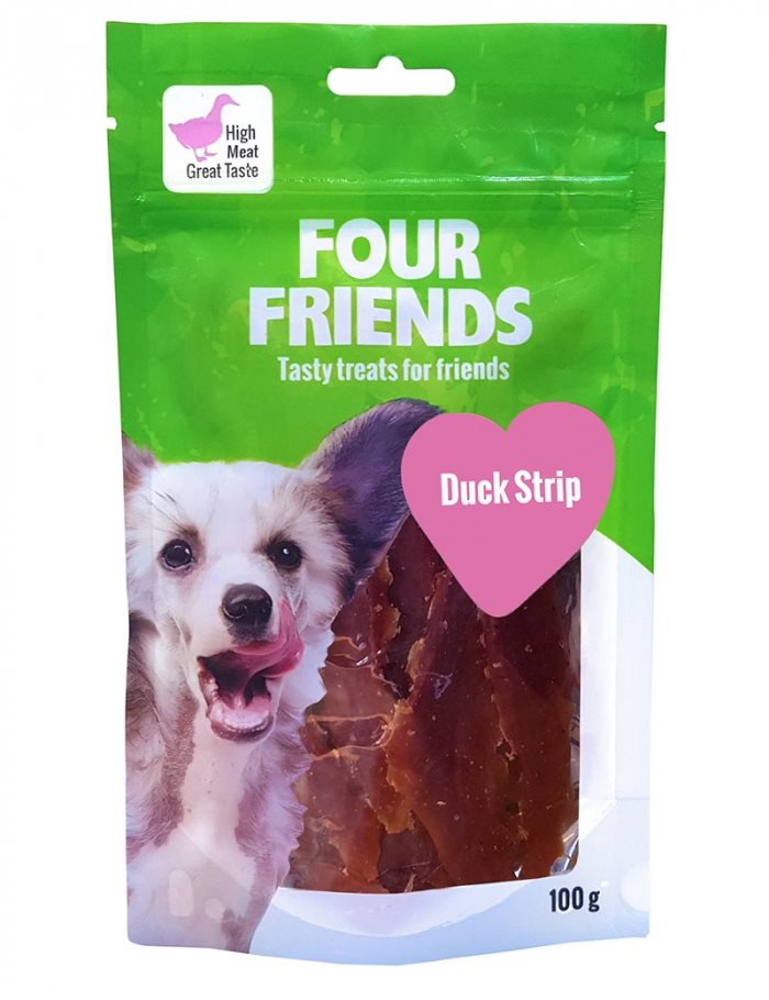 FourFriends Duck strips 100gr (80%anka)