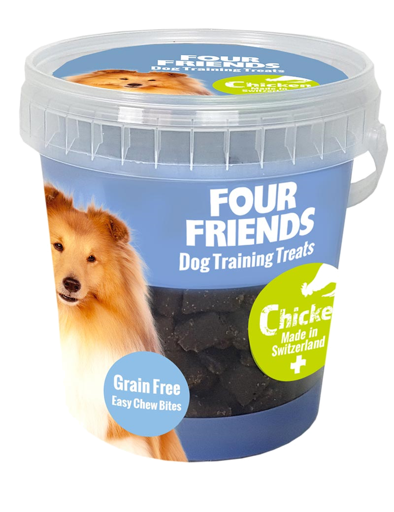 FourFriends Training Treats kyckling 400g (ursprung Schweiz)