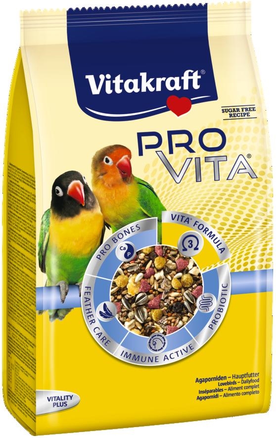 Vitakraft dvärgpapegojblandning 750g