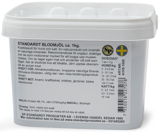 Standardt blodmjöl 1kg