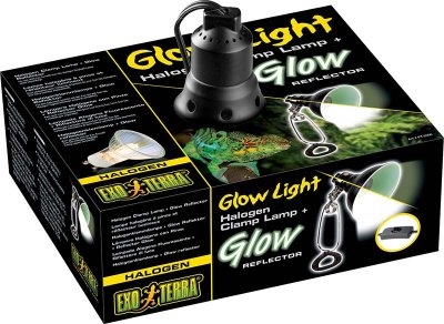 Glow-light armatur för halogen G10-sockel
