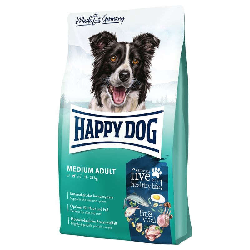 Happy Dog Medium Adult Fit & Vital 12kg