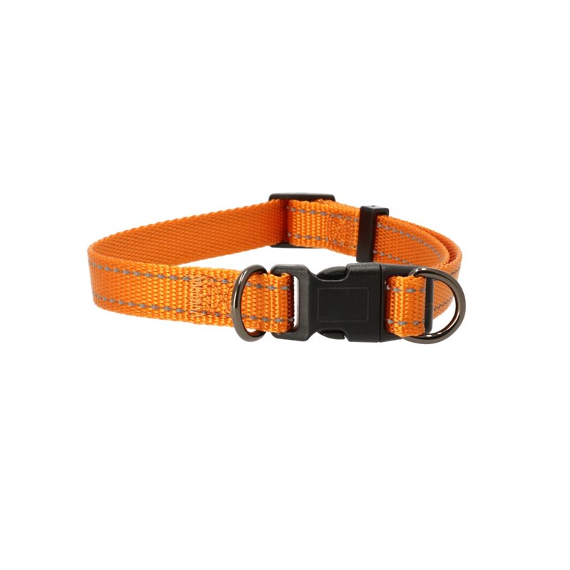 Ställbart halsband Iris orange