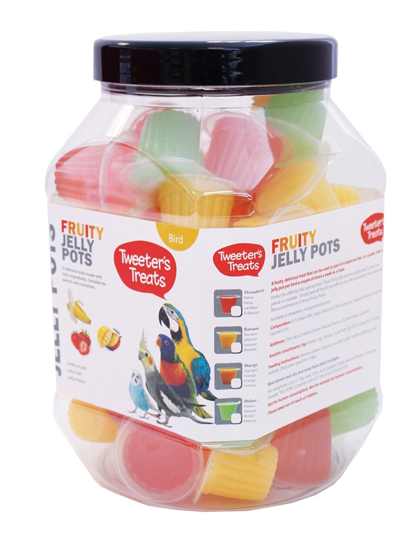 Tweeters jelly pots mix /st