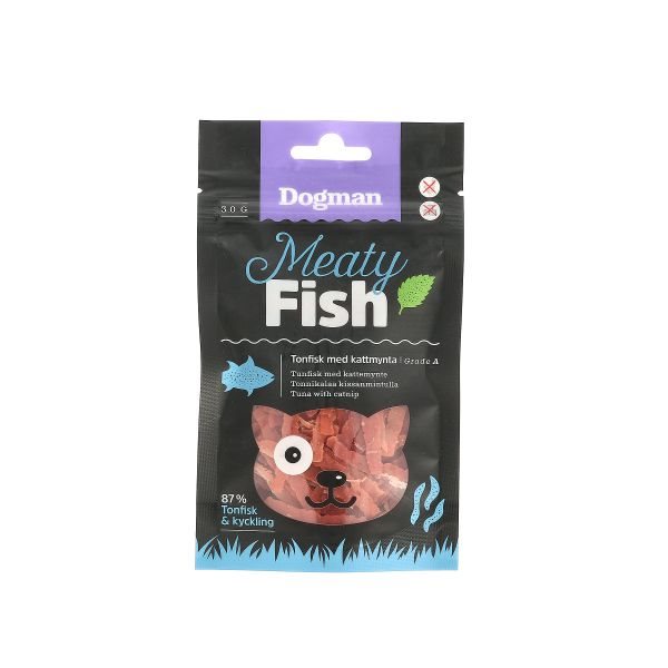 Meaty fish (tonfisk) med kattmynta 30g