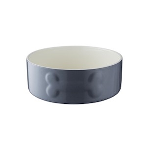 Keramikskål Mason Cash grå med benmotiv 1,75L