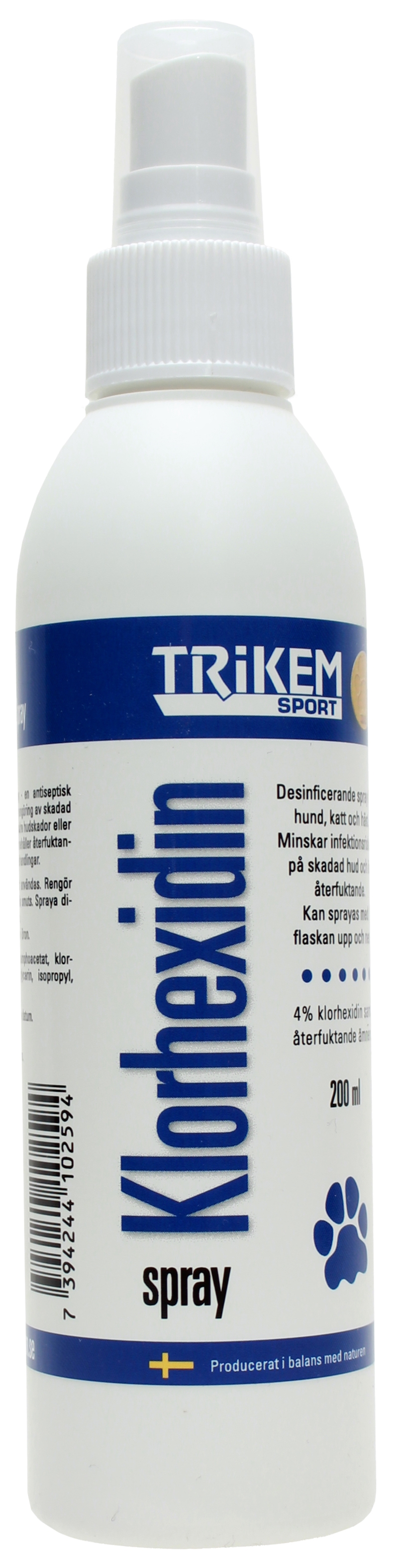 Klorhexidinspray 200ml Trikem