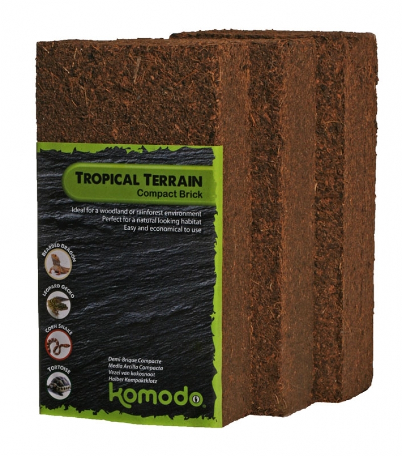 Tropical Terrain Brick 3-p 10x20x6cm