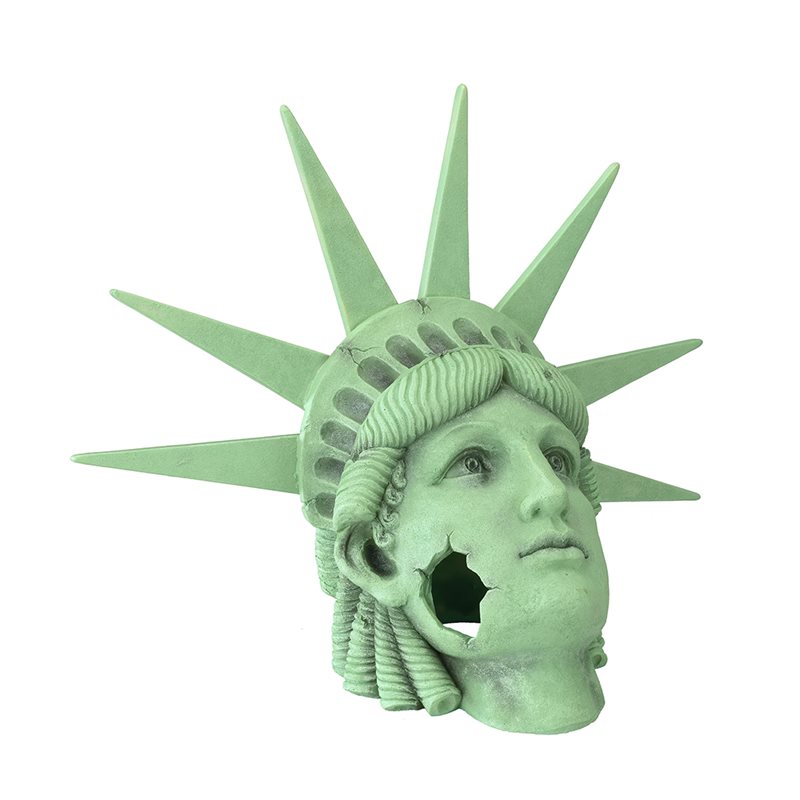 Akvariedekoration Lady Liberty 52x26x40cm
