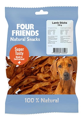 FourFriends Torkade Lamb Sticks 150g (ursprung Schweiz)