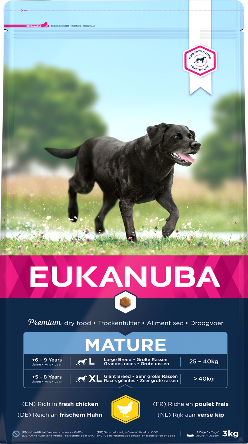 Eukanuba dog Mature large 3kg