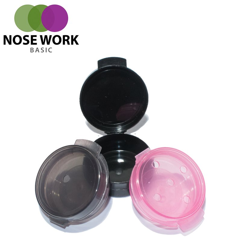 Nosework Behållare Small plast 3-pack