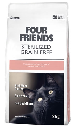 FourFriends sterilized  grain free 2kg
