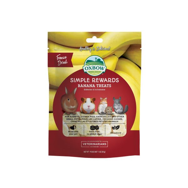 Oxbow Banana treats 30g