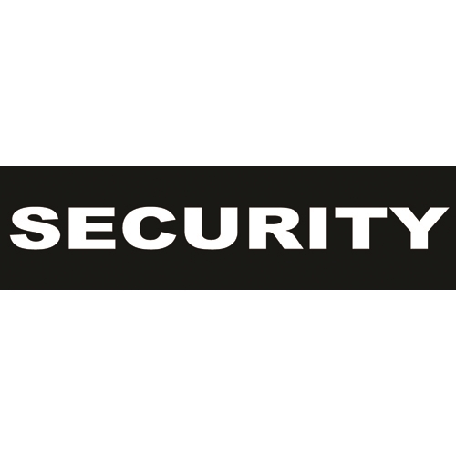 K9 label SECURITY 2-pack