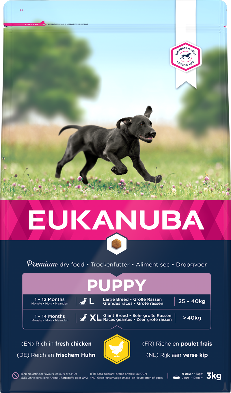 Eukanuba dog puppy large 3kg