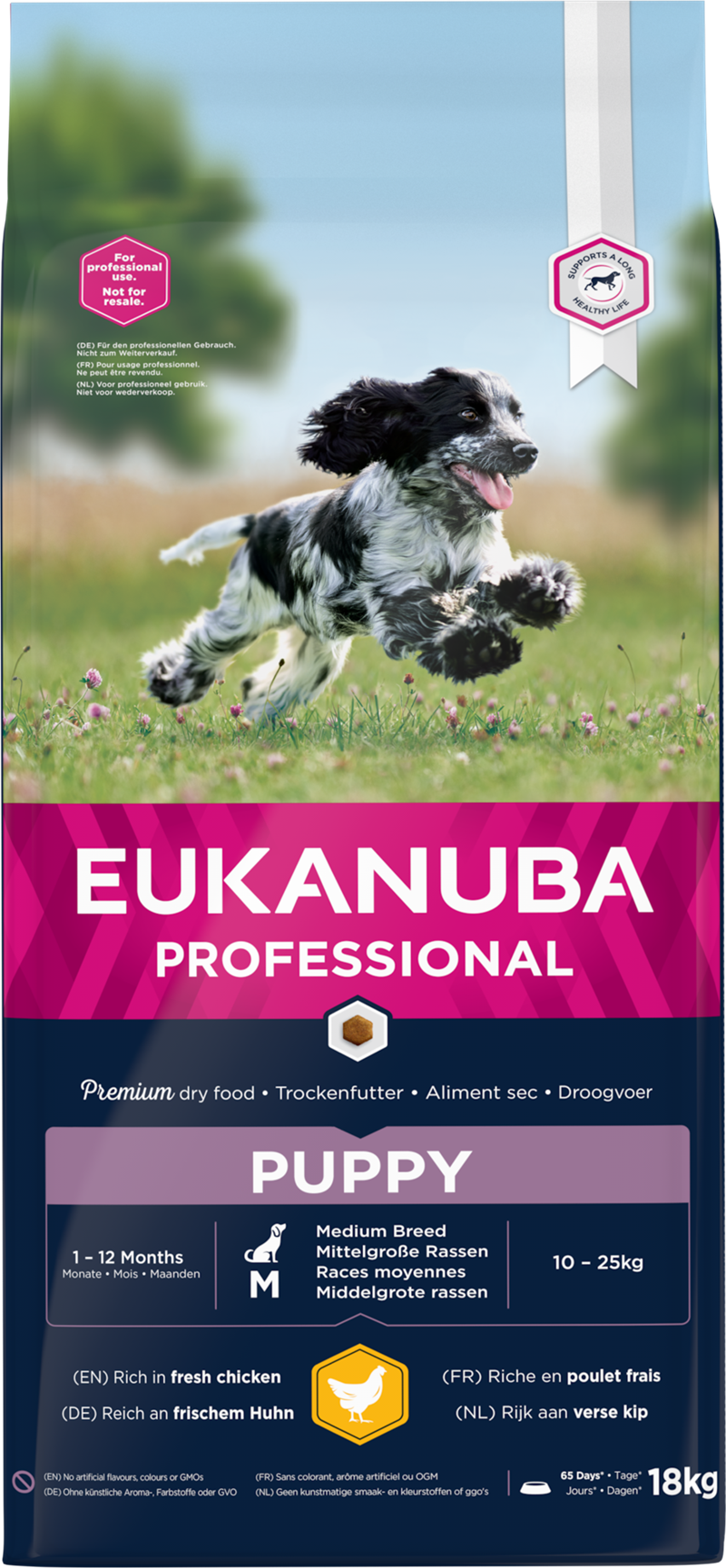 Eukanuba dog puppy medium 18kg