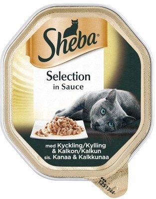 Sheba Selection kyckling & kalkon 85g