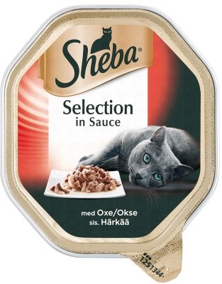 Sheba Selection oxkött 85g