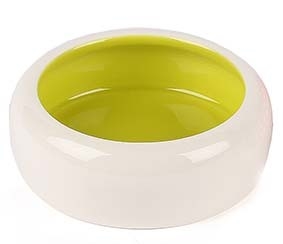 Keramikskål grön/vit 200ml 
