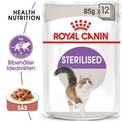 Royal Canin Våtfoder Sterilised i sås 12x85g