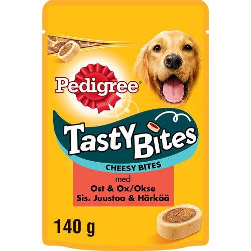 Pedigree Tasty Bites Cheesy 140g