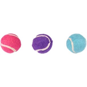 Tennisbollar med bjällra 3-pack