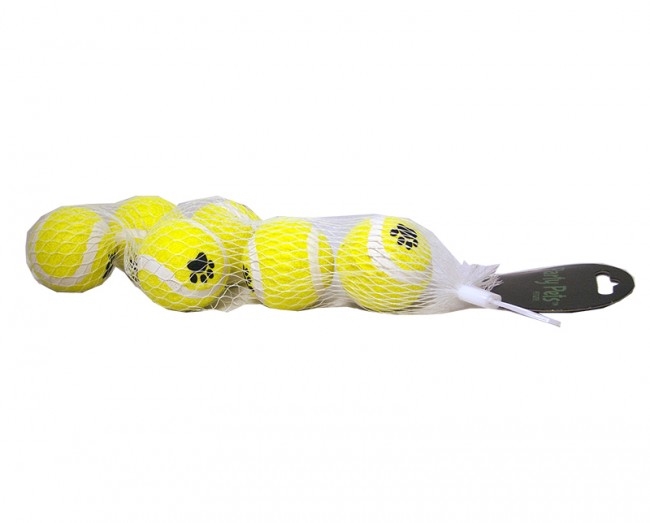 tennisbollar 4,5cm 6-pack