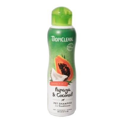 Tropiclean Two-in-one/Papaya&Coconut 355ml