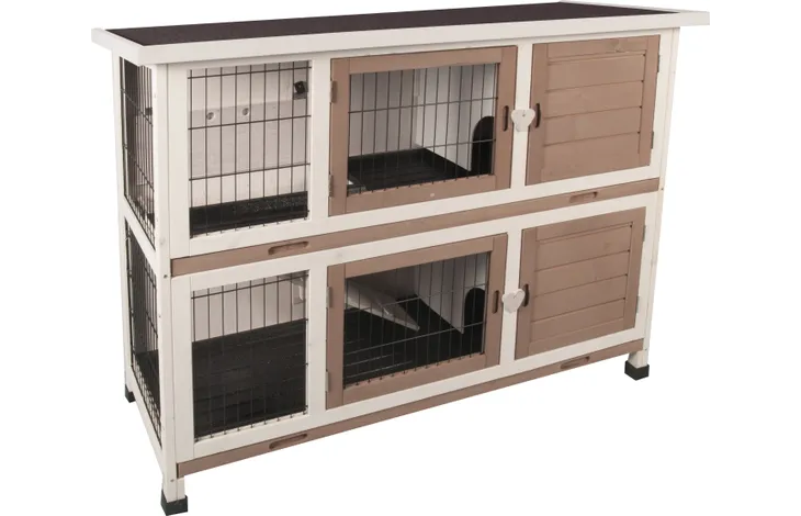 Utomhusbur Combi Rabbit House 122x50x102cm