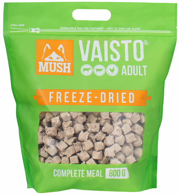 MUSH Vaisto Frystorkad Grön 800g