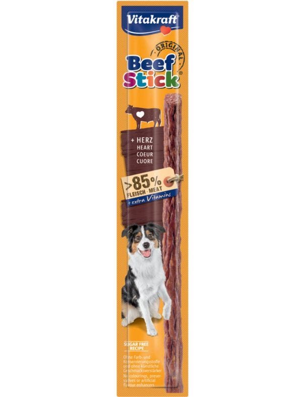 Vitakraft Beefstick hjärta 12g