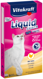 Vitakraft Cat Liquid kyckling 6-p