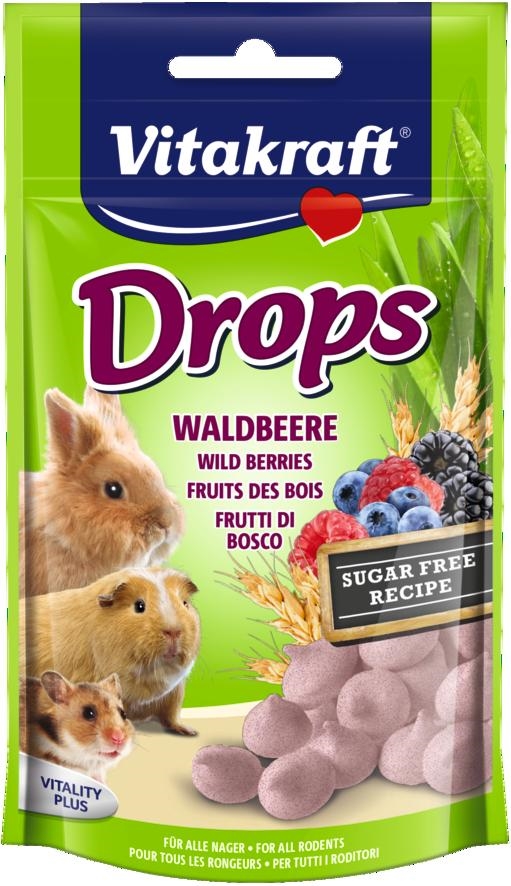 Vitakraft Drops skogsbär 75g