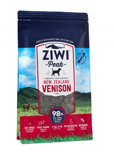 Ziwi Peak Dog air-dried hjort 2,5kg
