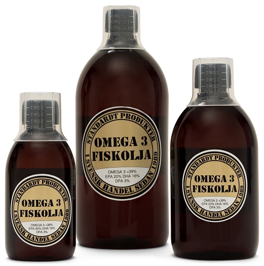 Standardt Omega3 Fiskolja 250ml