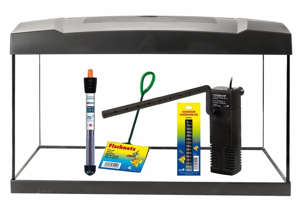 Akvarium 57L Startpaket LED-belysning