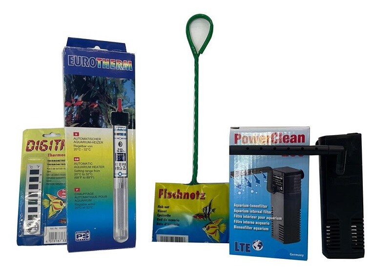 Akvarium 57L Startpaket LED-belysning