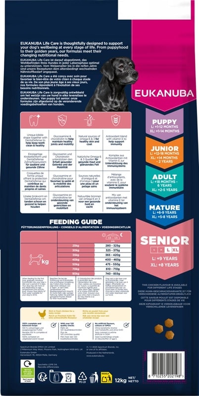 Eukanuba dog Senior large 12kg