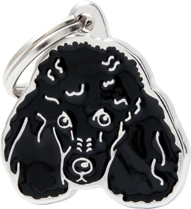 ID-bricka Pudel Svart