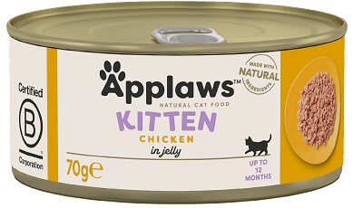 Applaws kitten kyckling i gelé 70g - 2