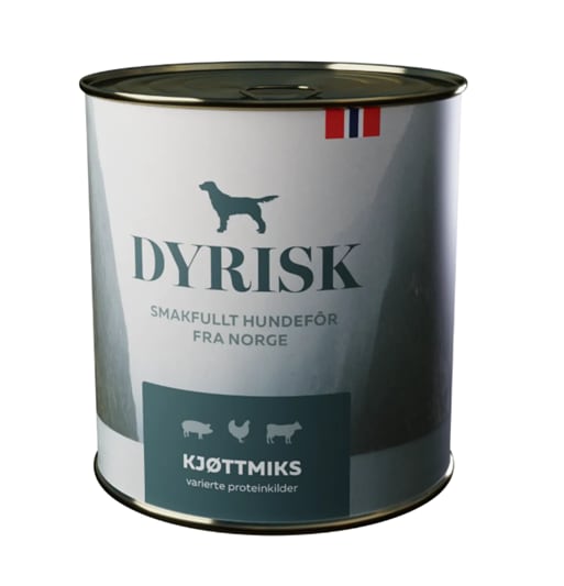 Dyrisk Köttmix 800g